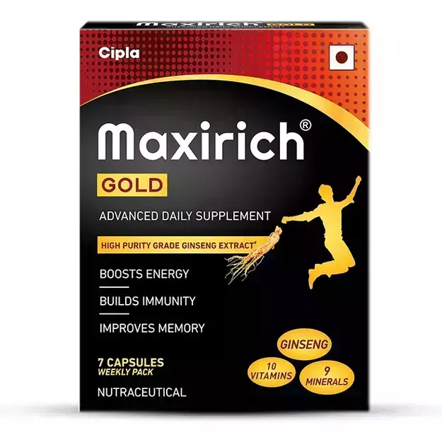 Maxirich Gold Advanced Daily Supplement-Multivitamin Capsule (7)