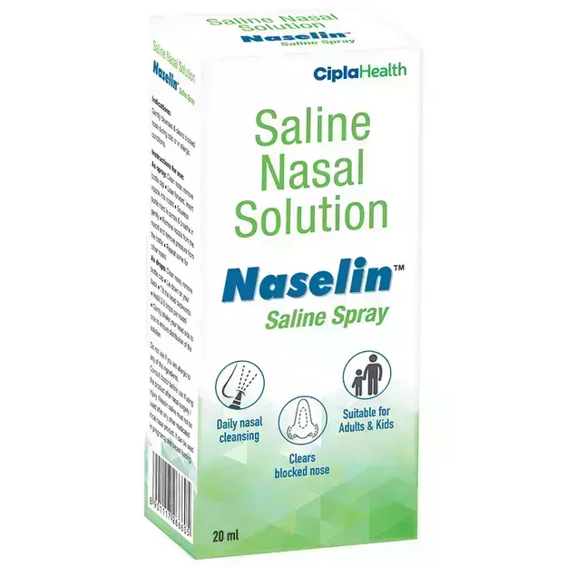 Naselin Saline Spray 20ml