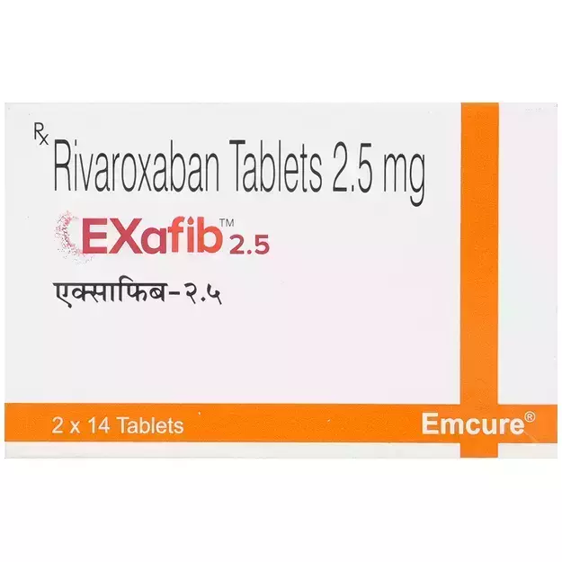 Exafib 2.5 Tablet (14)