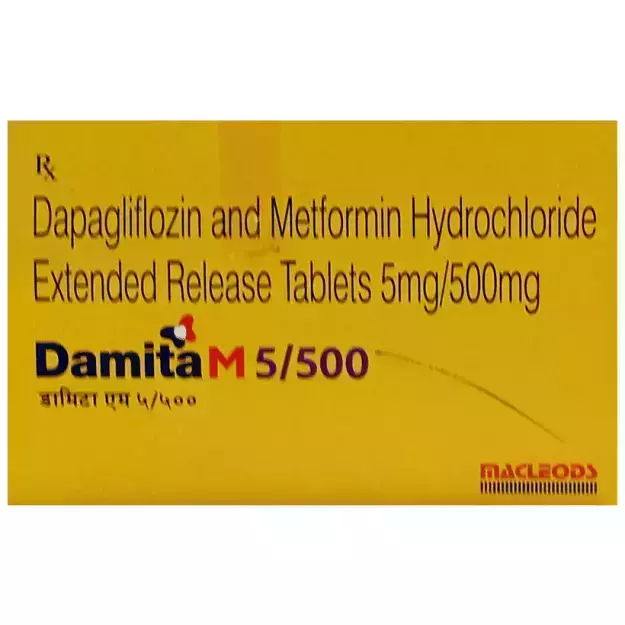 Damita M 5/500 Tablet ER (10)