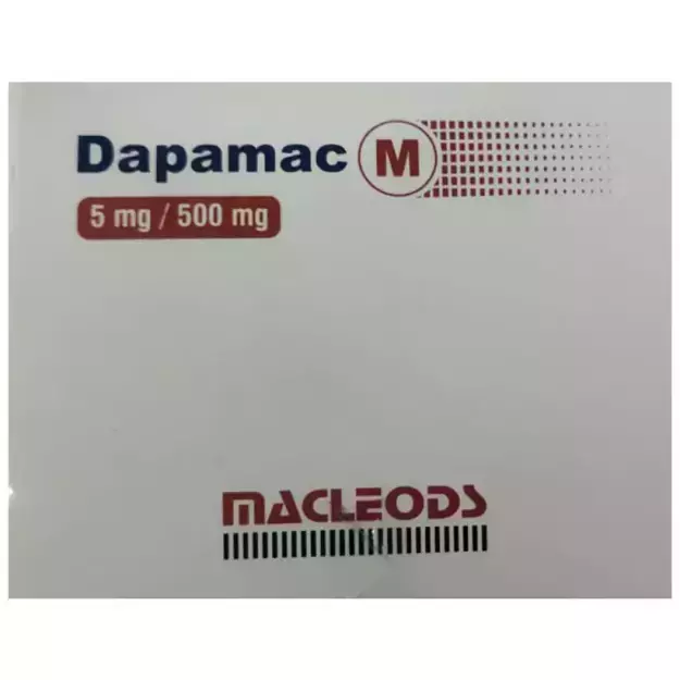 Dapamac M 5mg/500mg Tablet ER (15)