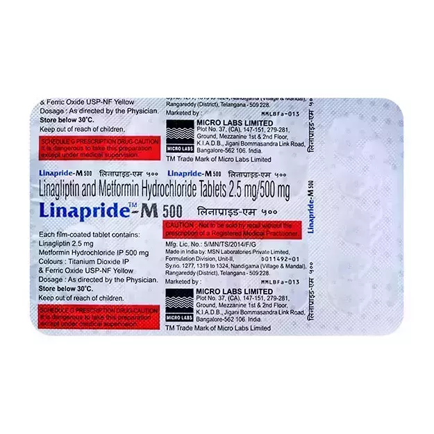 Linapride M 500 Tablet (10)