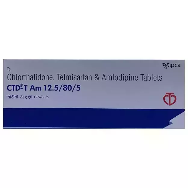 CTD T AM 12.5/80/5 Tablet (10)