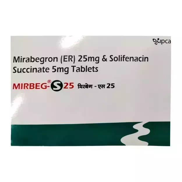 Mirbeg-S 25 Tablet ER