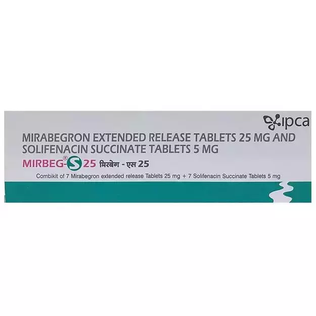 Mirbeg S 25 Tablet Combo Pack