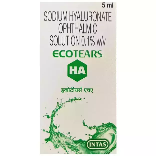 Ecotears HA Ophthalmic Solution 5ml