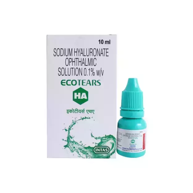 Ecotears HA Ophthalmic Solution 10ml