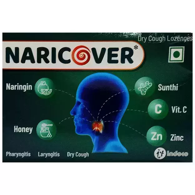 Naricover Dry Cough Lozenges (10)