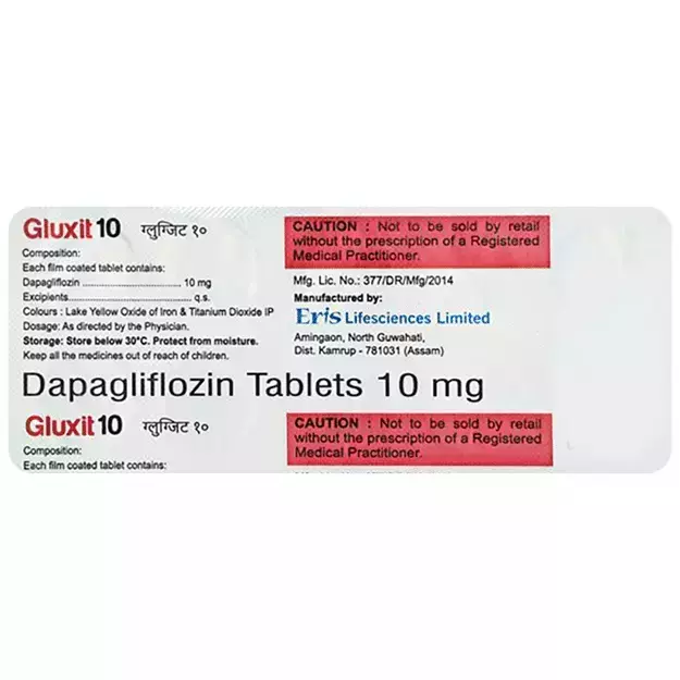 Gluxit 10mg Tablet (10)