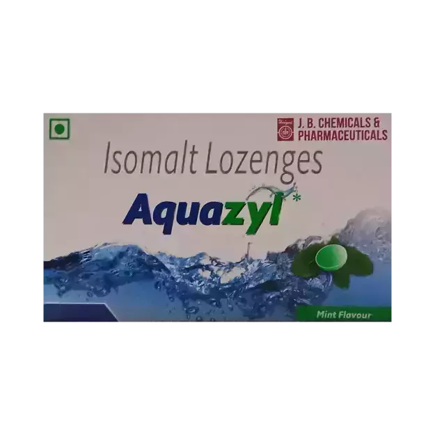 Aquazyl Isomalt Lozenges Mint (15)