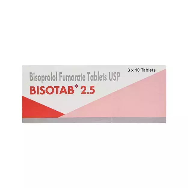 Bisotab 2.5 Tablet (10)