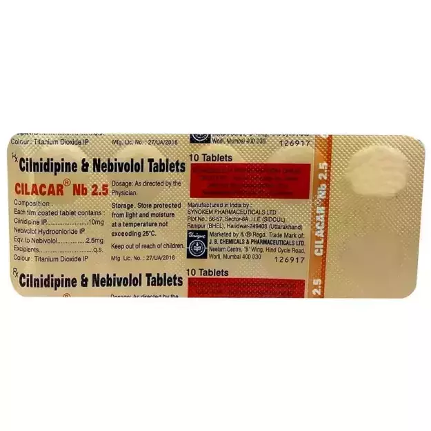 Cilacar Nb 2.5 Tablet (10)