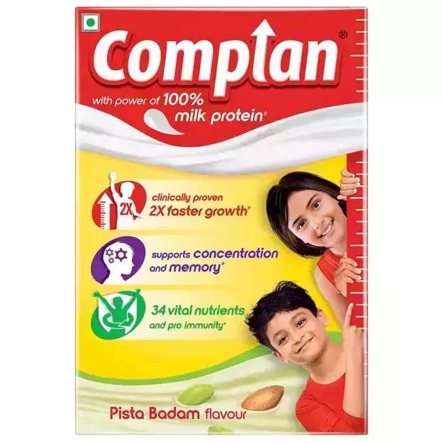 Complan Nutrition and Health Drink Pista Badam Refill 500gm