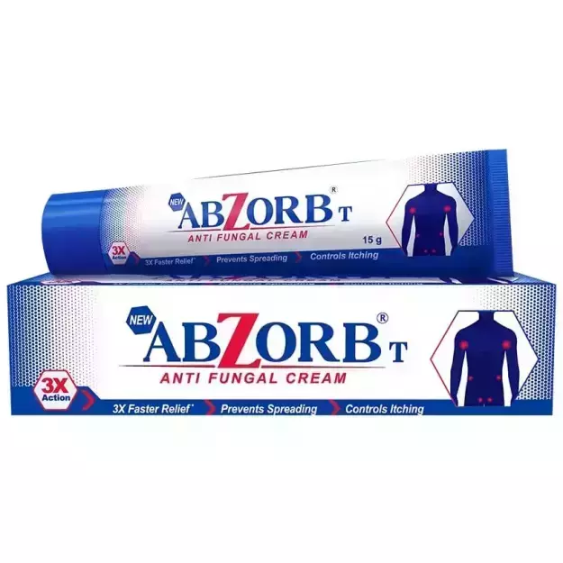 New Abzorb T Anti Fungal Cream 15gm