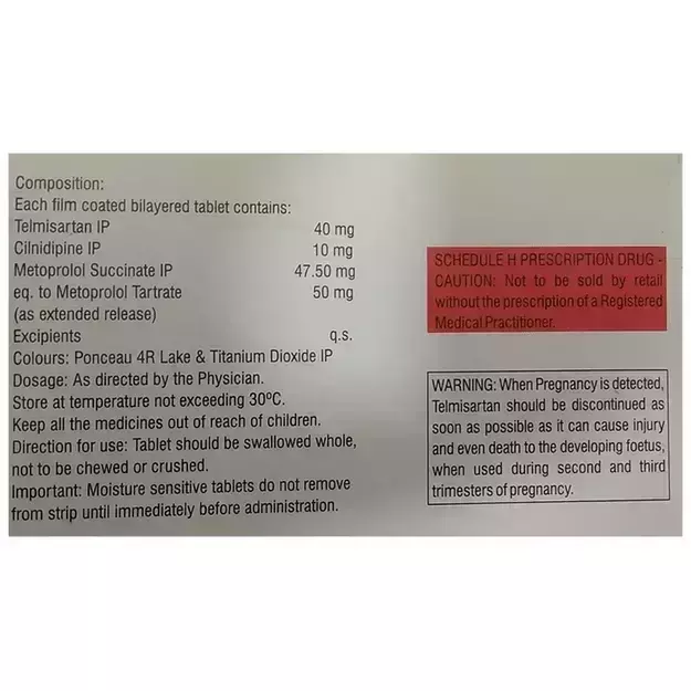 Metosartan LN 50 Tablet ER (10)