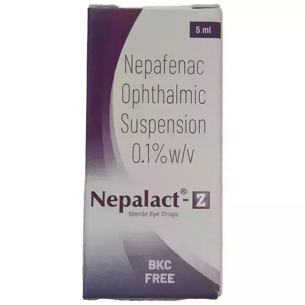 Nepalact Z Sterile Eye Drops 5ml
