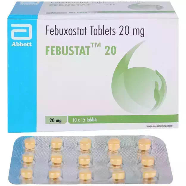 Febustat 20mg Tablet (15)
