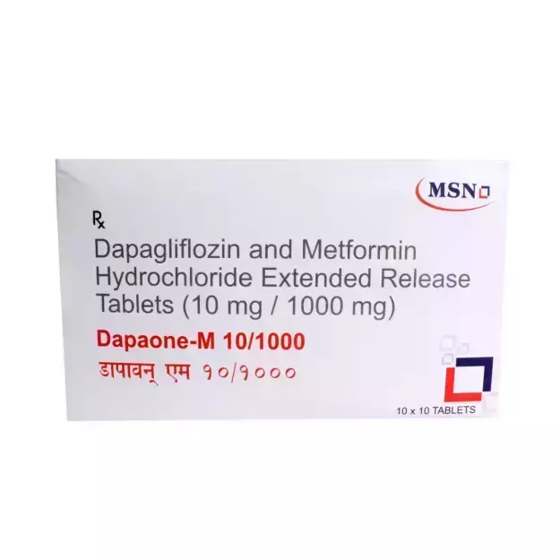 Dapaone-M 10/1000 Tablet ER (10)