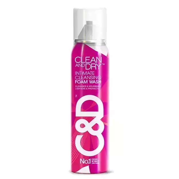 Clean and Dry Intimate Cleansing Foam Wash 85gm