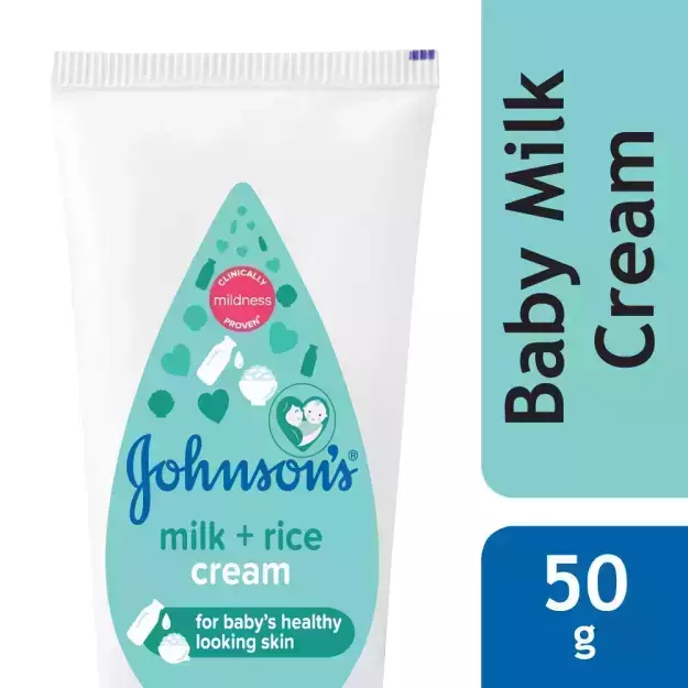 Johnson's Baby Milk and Rice Cream 50gm