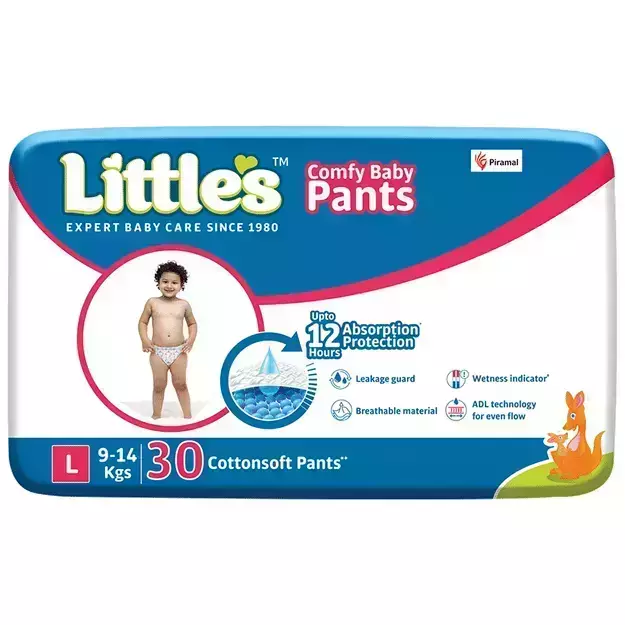 Littles Comfy Baby Pants Diaper Large (30)