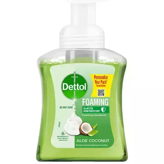 Dettol Aloe Coconut Foaming Handwash 250ml