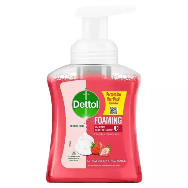Dettol Strawberry Foaming Handwash 250ml