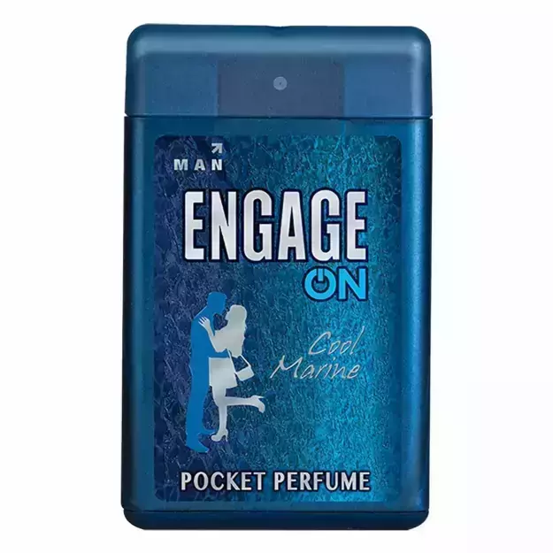 Engage Men ON Cool Marine Pocket Perfume 18ml