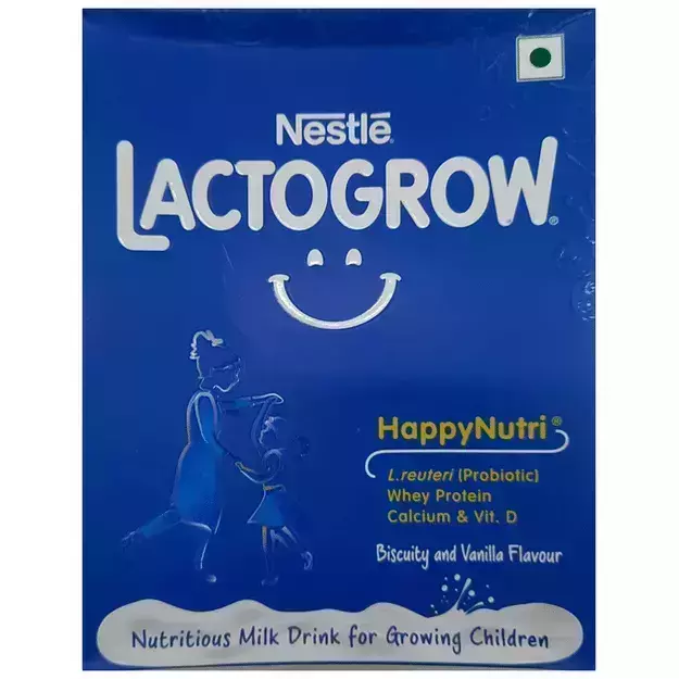 Nestle Lactogrow 2 to 6 Years Biscuity and Vanilla 400gm
