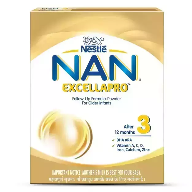 Nestle Nan Excellapro Follow Up Formula Stage 3 (After 12 Months) Powder 400gm