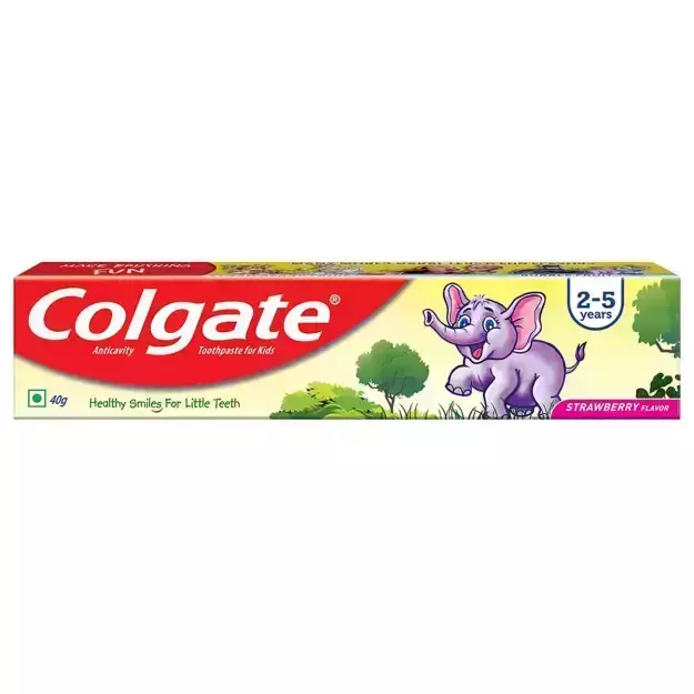Colgate Kids Toothpaste Natural Strawberry 40gm