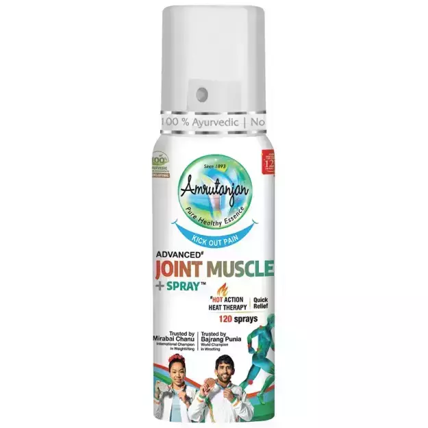 Amrutanjan Advanced Joint Muscle Plus Spray 30gm