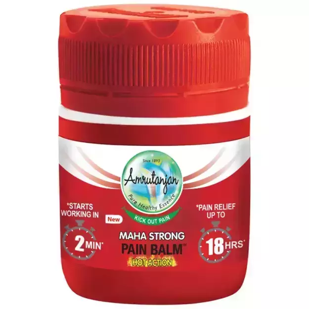 Amrutanjan Maha Strong Pain Balm 8ml