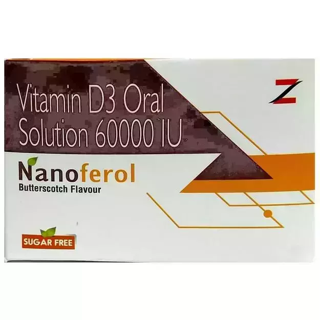Nanoferol Butterscotch Sugar Free Oral Solution 5ml