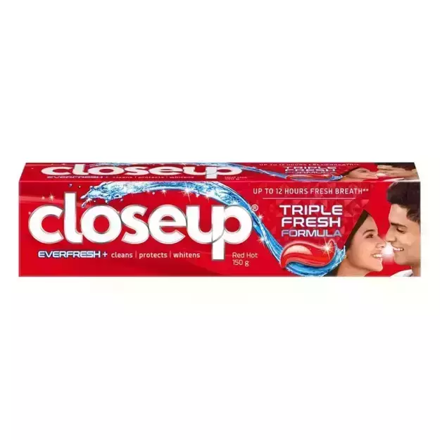 Closeup Everfresh Plus Red Hot Gel Toothpaste 150gm