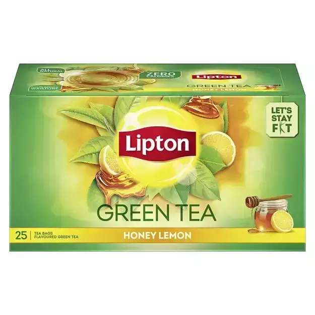 Lipton Honey Lemon Green Tea Bags (25)