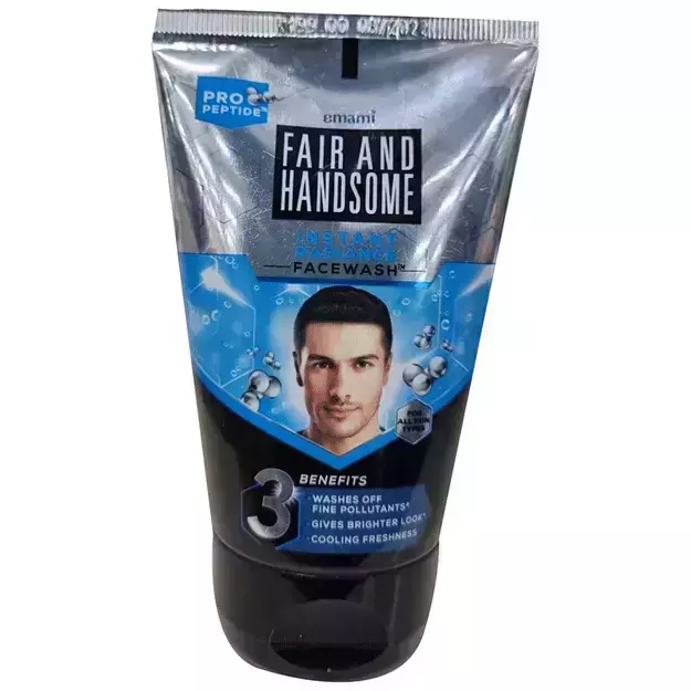 Emami Fair and Handsome Instant Radiance Face Wash 100gm
