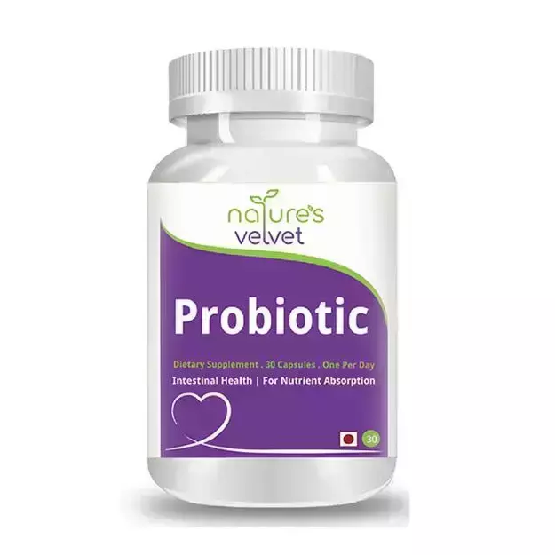 Natures Velvet Probiotics Capsules (30)