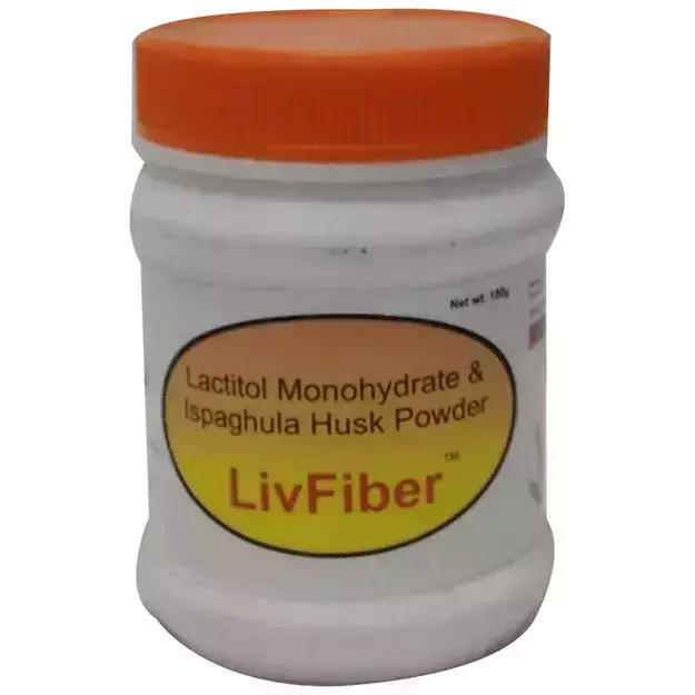 LivFiber Powder Orange-Lemon Sugar Free 180gm