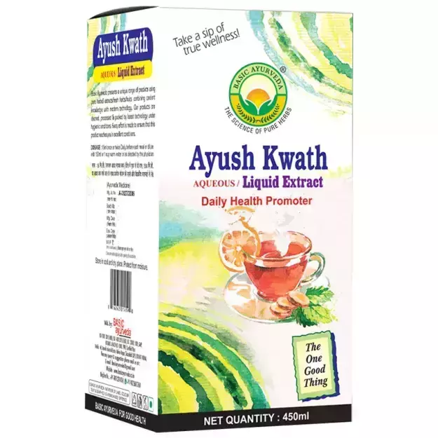 Basic Ayurveda Ayush Kwath Aqueous/Liquid Extract 450ml
