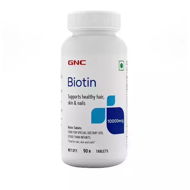 GNC Biotin 10000mcg Tablet (90)