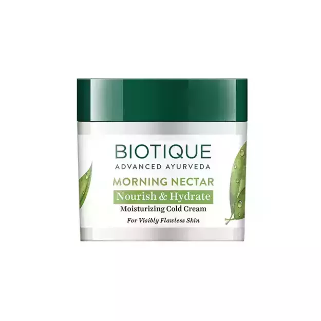 Biotique Morning Nectar Nourish & Hydrate Moisturizing Cold Cream 50gm