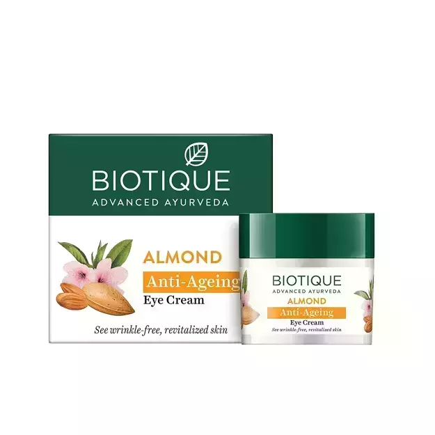 Biotique Almond Anti Ageing Eye Cream 15gm
