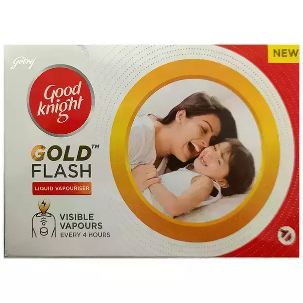 Good Knight Gold Flash Machine With Gold Flash Refill (45ml)