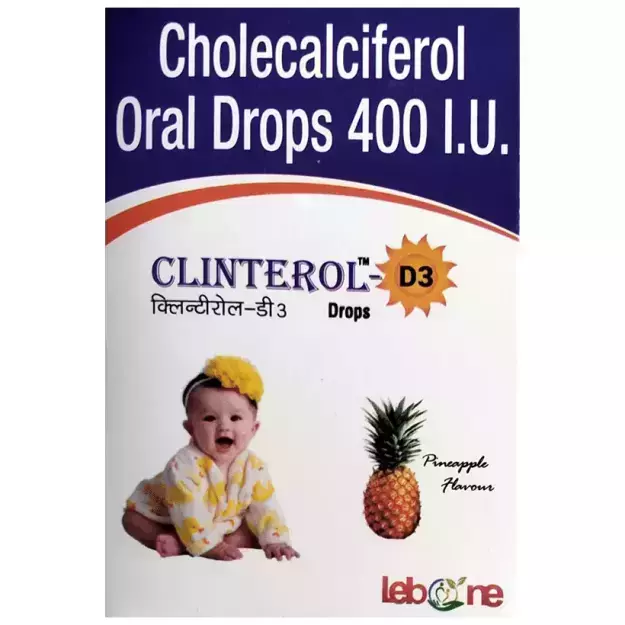 Clinterol D3 Oral Drops Pineapple 30ml