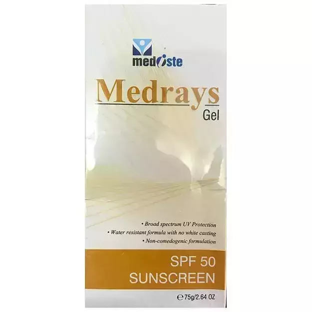 Medrays SPF 50 Sunscreen Gel 75gm