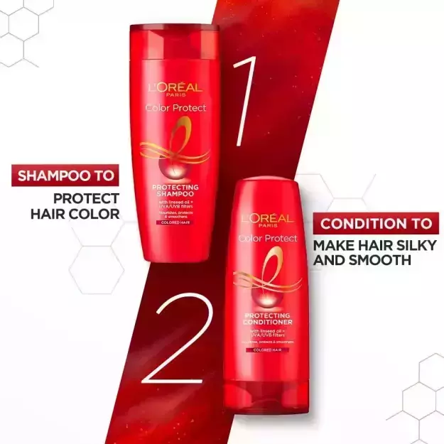 LOreal Paris Excellence Creme Hair Color 1 Black 72ml100g And LOreal  Paris Color Protect Shampoo 360ml With 10 Extra  Amazonin Beauty