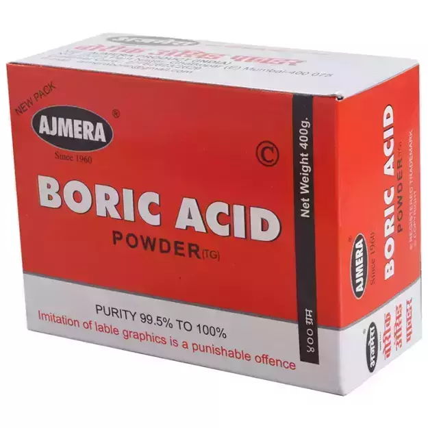 Ajmera Boric Acid Powder 400gm