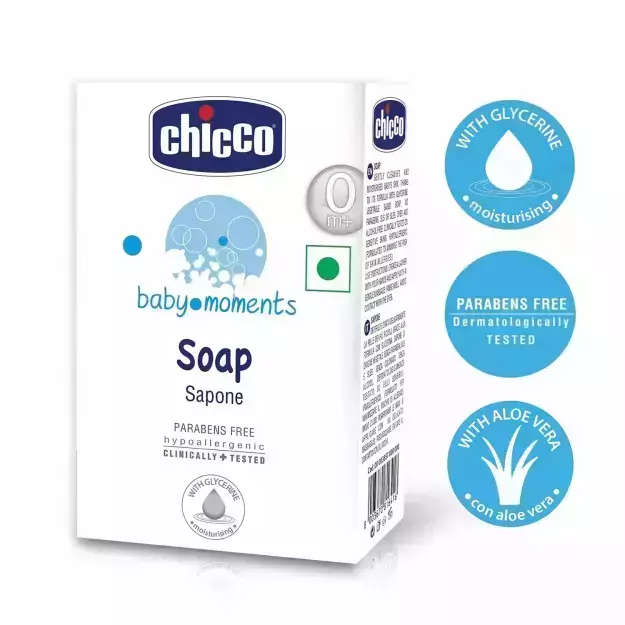 Chicco Baby Moments Soap 75gm