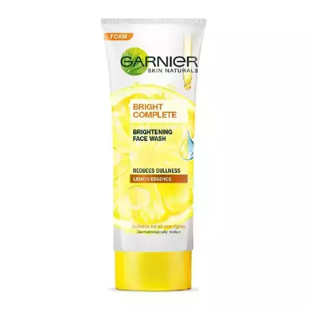 Garnier Bright Complete Lemon Extract Face Wash 100gm